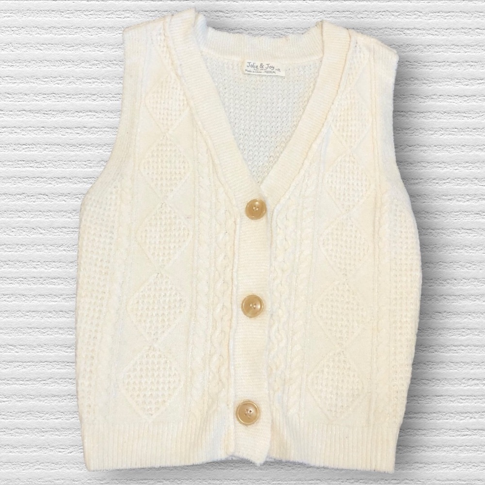 Jolie & Joy | Cable Knit | Sweater Vest